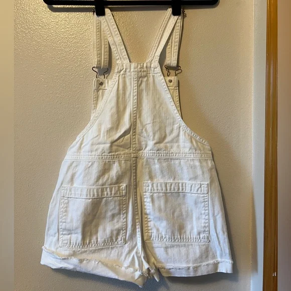 Universal Thread White Denim Overalls - Picture 4 of 5